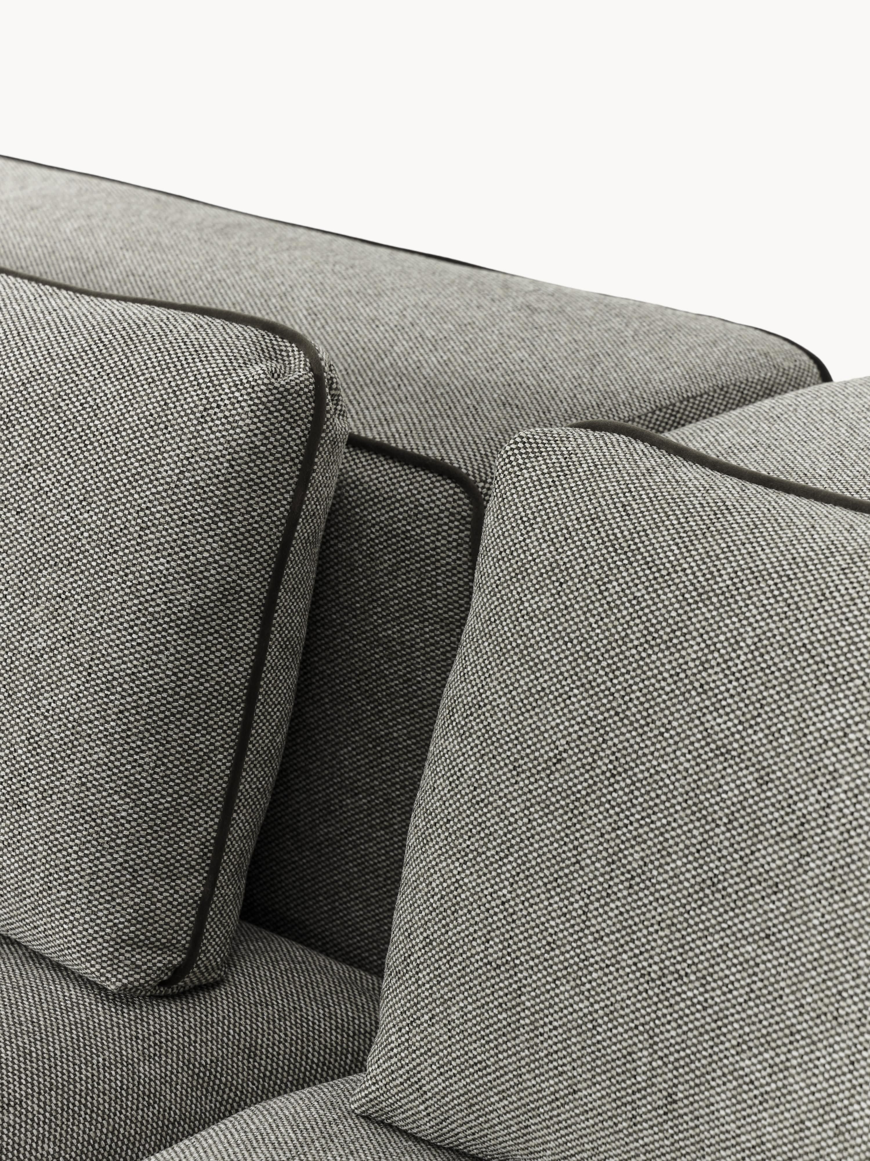 Modulaire bank Felix met poef (links/rechts)