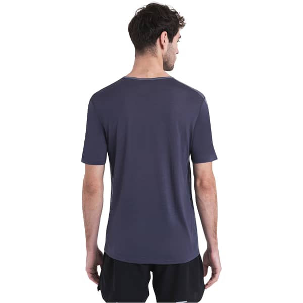 T-shirt randonnée ICEBREAKER M MERINO 125 ZONEKNIT ENERGY WIND SS TEE GRAPHITE/GRAPHITE HEATHER/CB