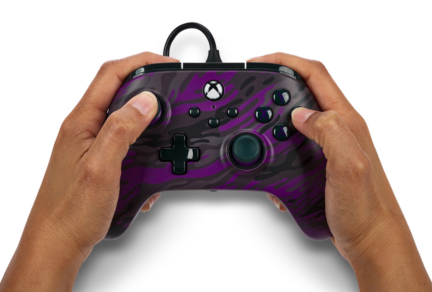 PowerA Advantage Wired Controller - Xbox Series X/S - Purple Camo