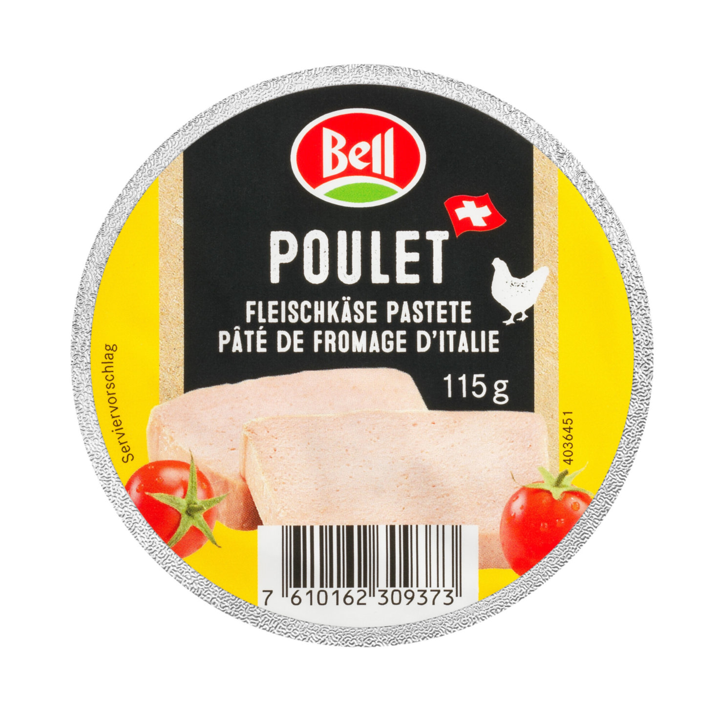 Bell Poulet-Fleischkäse Pastete
