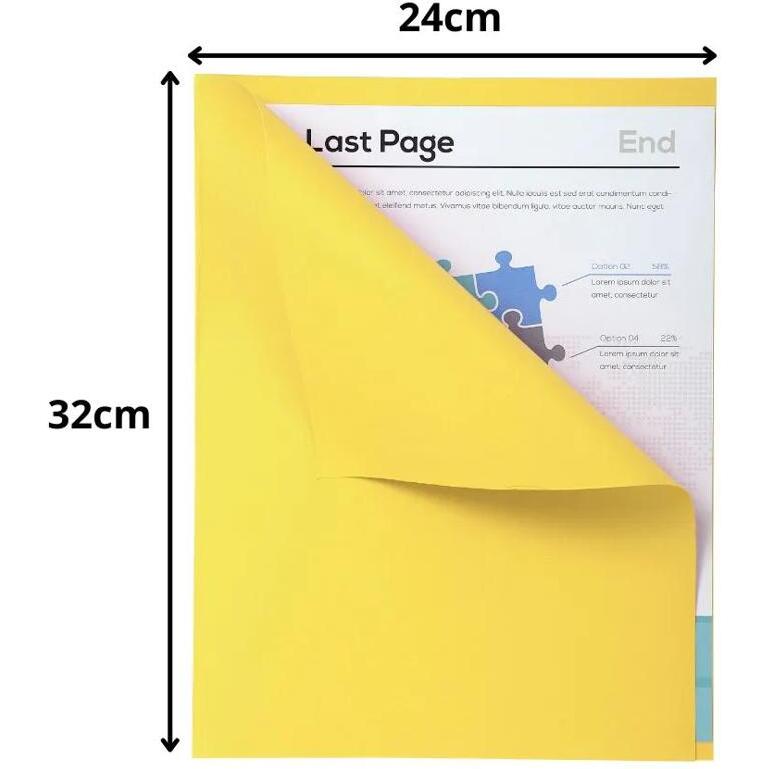Paquet de 100 chemises Forever® 170 à bord décalé - 24x32cm