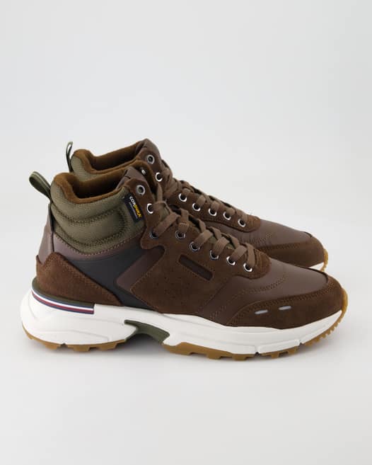 Tommy Hilfiger M Runner Cordura HI LTH Mix Schnürstiefel in Braun