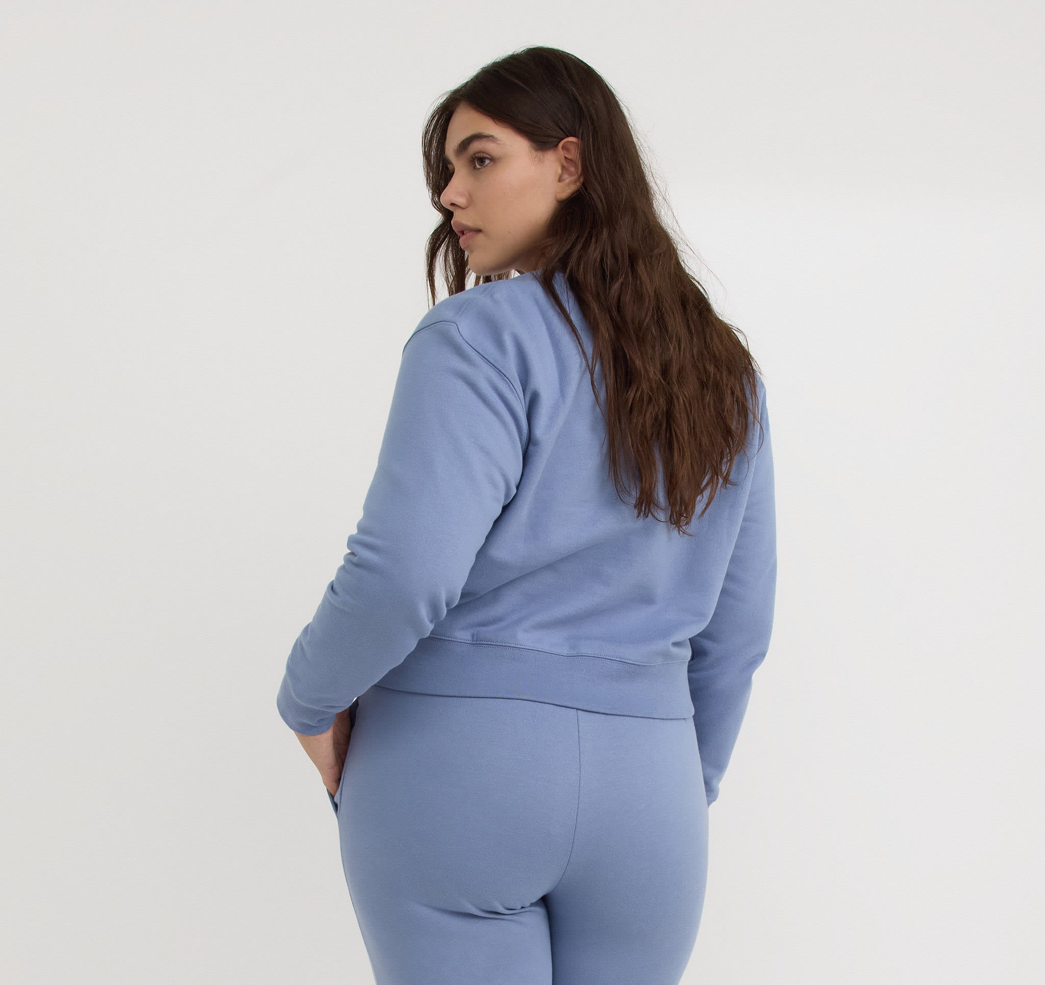 ORGANIC COTTON<br>Weekend Boxy Crewneck Sweatshirt