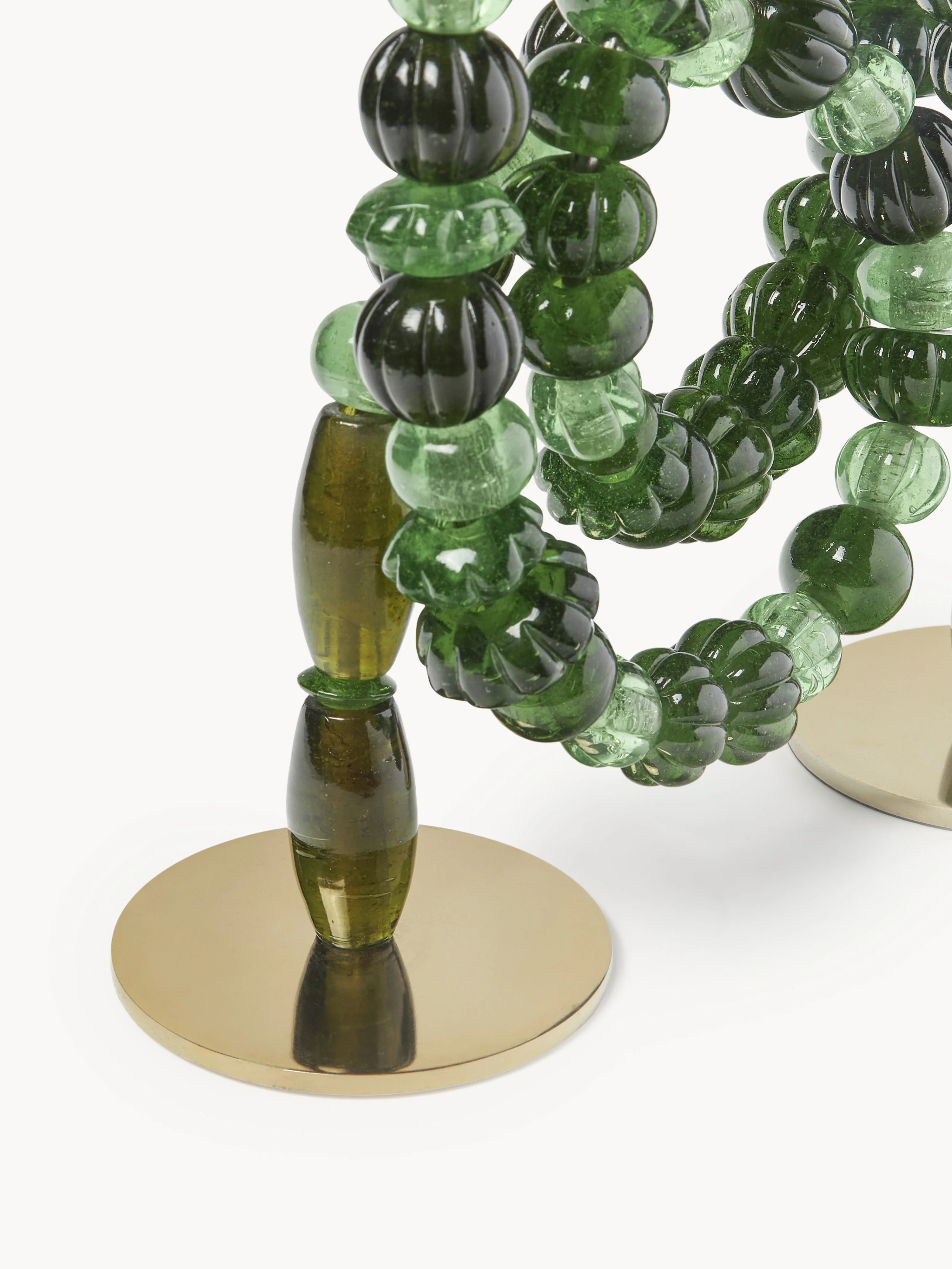 Handgemaakte kaarshouder Beads