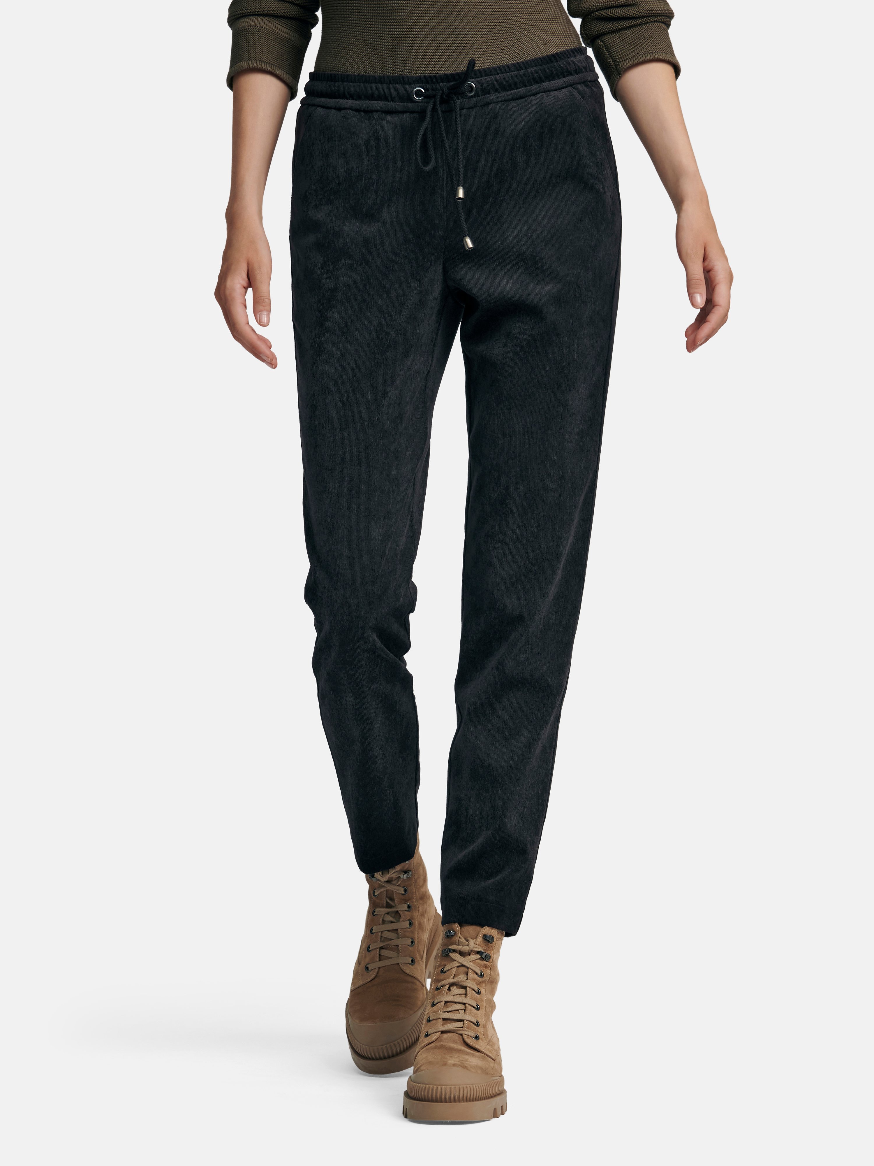 Feincord-Schlupf-Hose