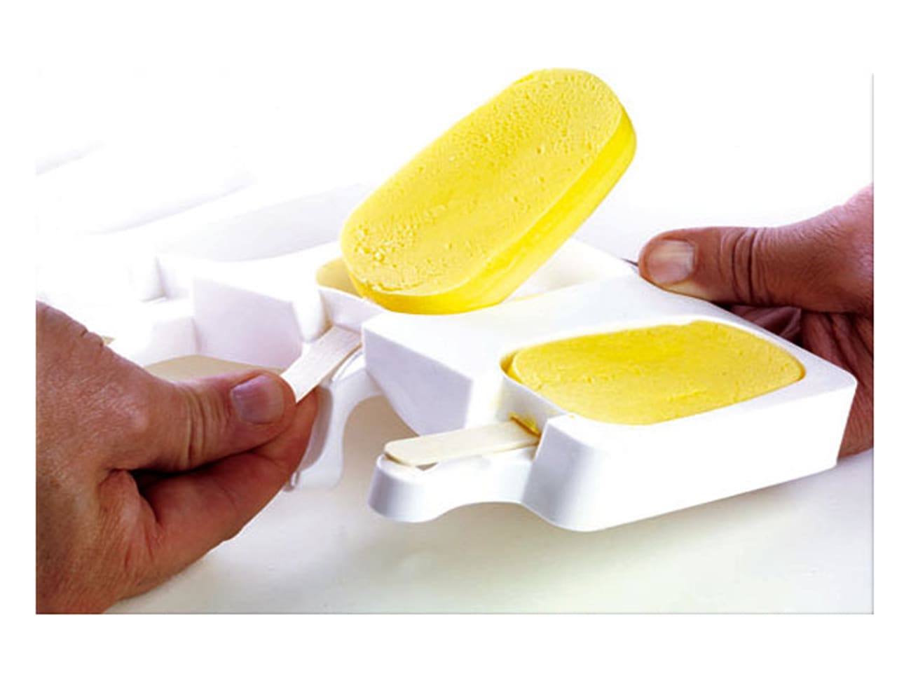 Moule silicone pour glace - forme esquimaux - 40 x 30 cm - Silikomart