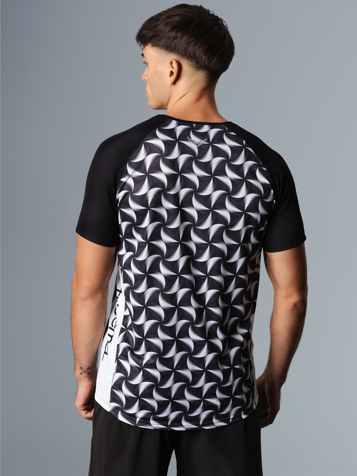 Sport T-Shirt aus atmungsaktivem COOLMAX®-MaterialSchwarz