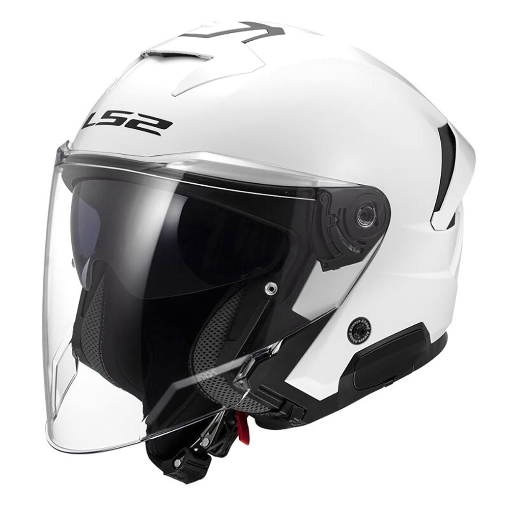 LS2 - Casque OF618 Verso II Solid Blanc brillant