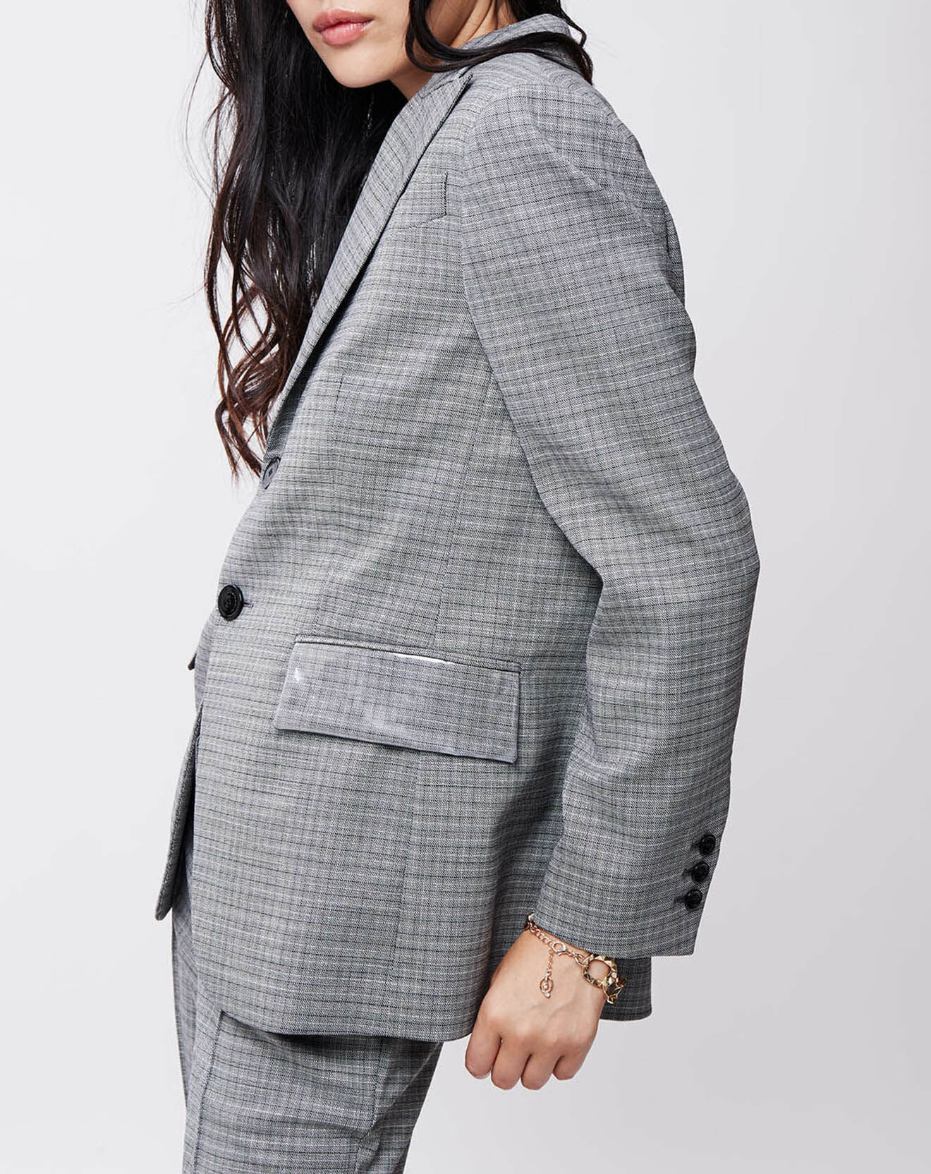 John Galliano Veste en Laine mélangée Sully grise