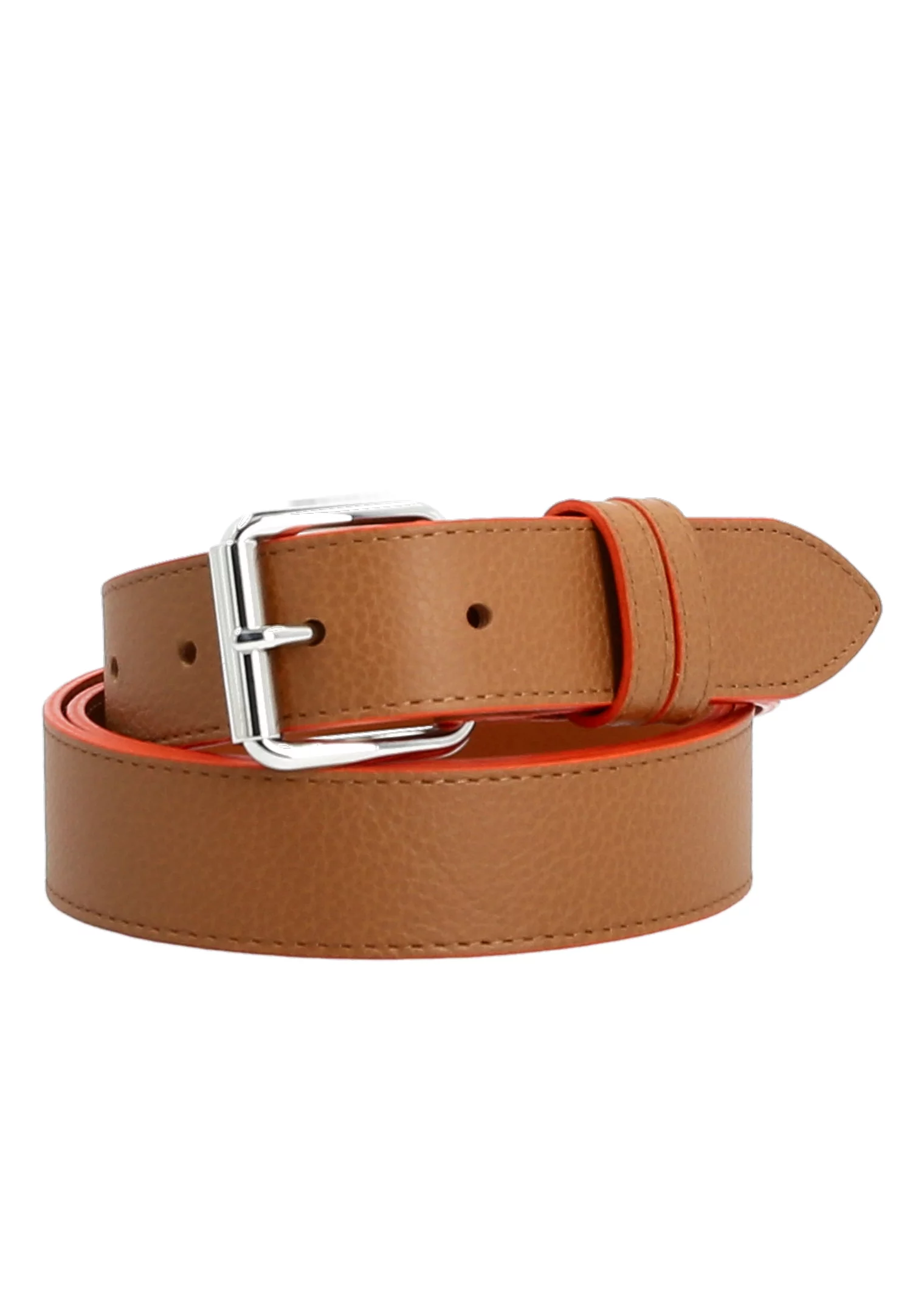 CEINTURE WILLOWS BICOLORE CAMEL