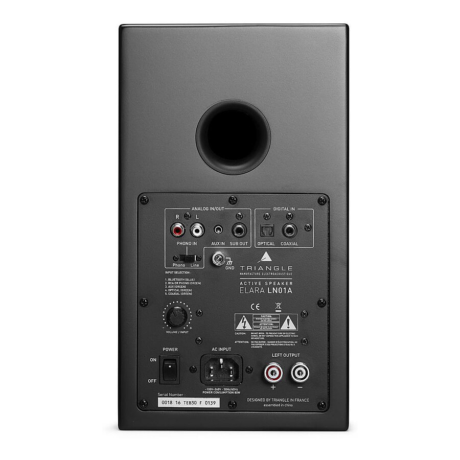 Teac TN-180BT-A3 Noir + Triangle Elara LN01A Noir mat
