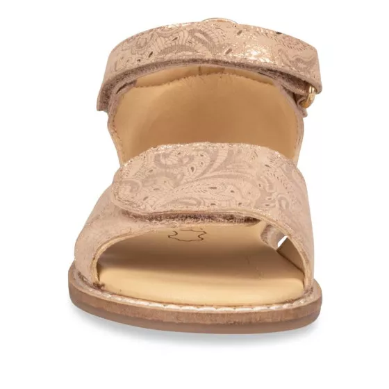 Sandales BEIGE NINI & GIRLS CUIR
