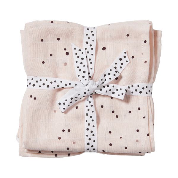 Done By Deer Dreamy Dots Hydrofiel Luier Mustard 2 Stuks