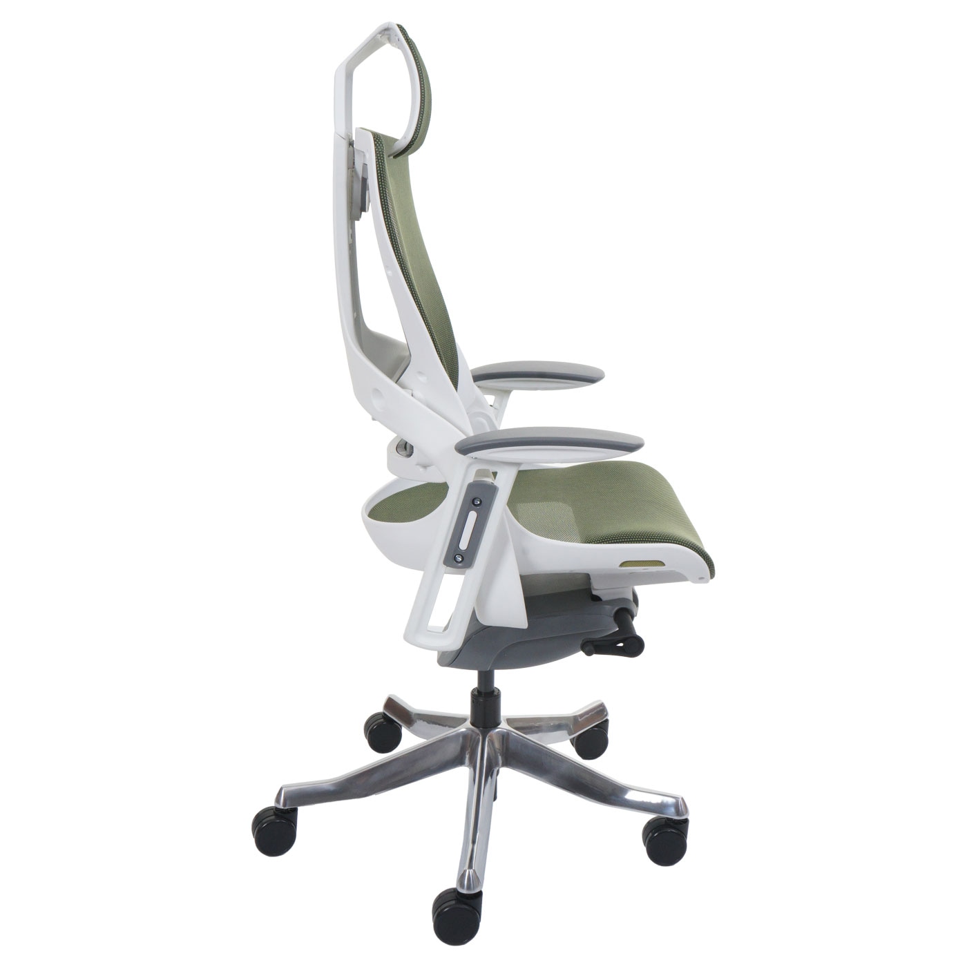 Bürostuhl MERRYFAIR Adelaide, Schreibtischstuhl Drehstuhl, Polster/Netz, ergonomisch ~ grün