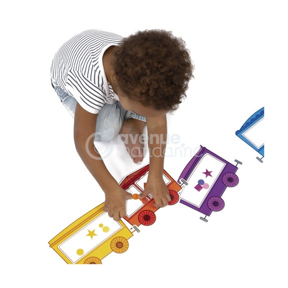 Boîte créative Educativ' Stickers - Tri de couleurs