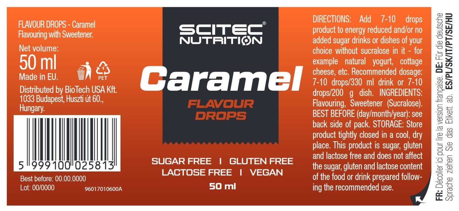 Scitec Nutrition Gotas Aromatizantes 50ml