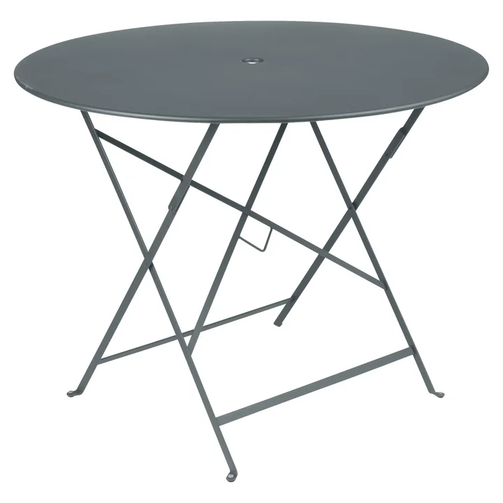 Fermob - Bistro Klapptisch, rund, Ø 96 cm, gewittergrau