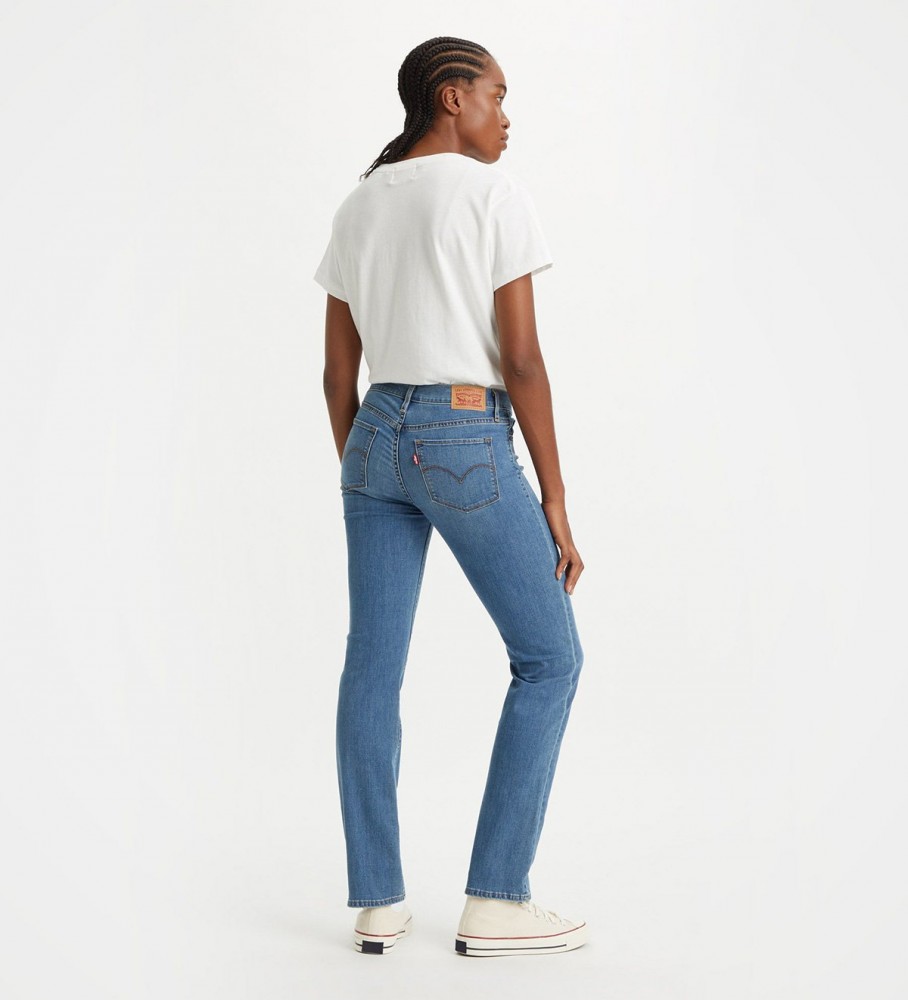 Calça jeans Levi's 314 Shaping Straight azul