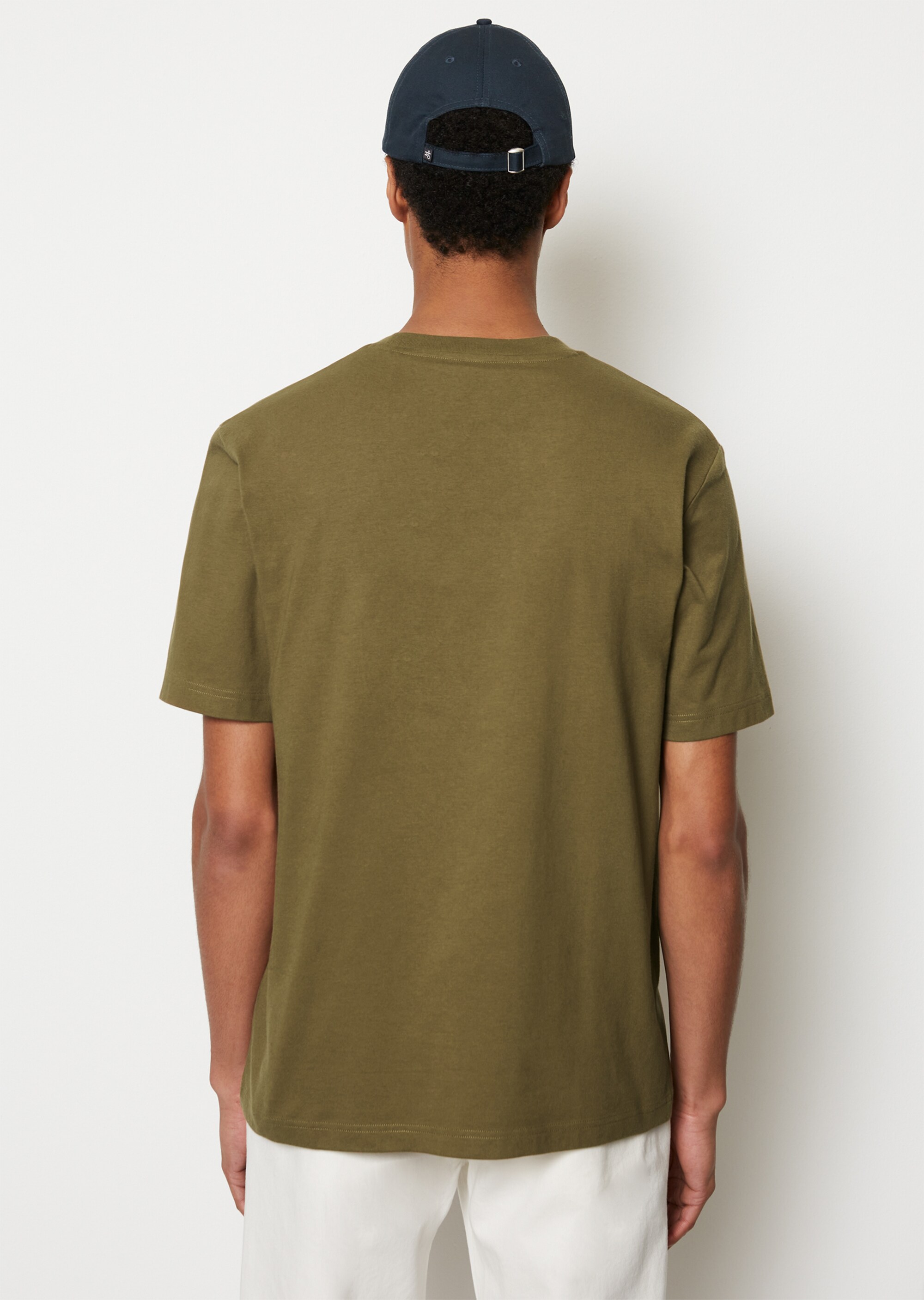 T-Shirt regular aus mittelschwerem Bio-Baumwoll-Jersey