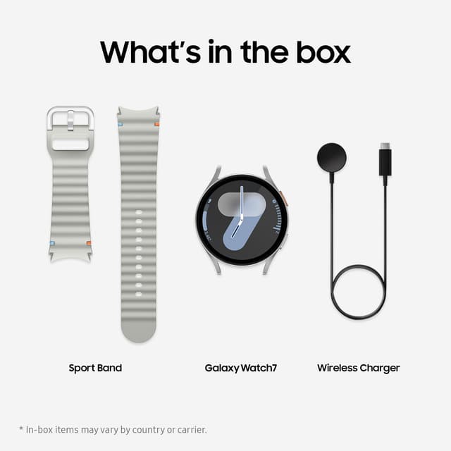 Galaxy Watch 7 44mm BT (sølv)
