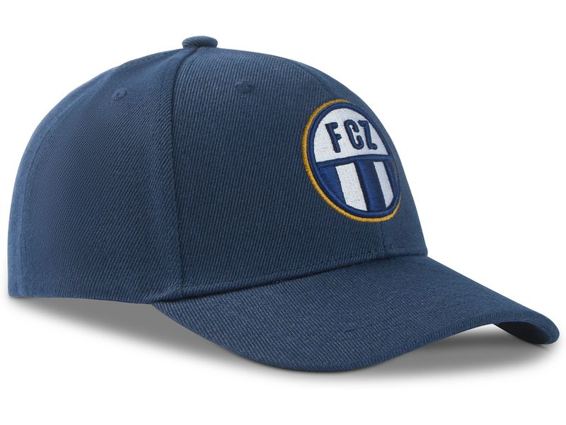 FC Zürich Cap Basic - Dunkelblau Offizielle Cap für FCZ-Fans