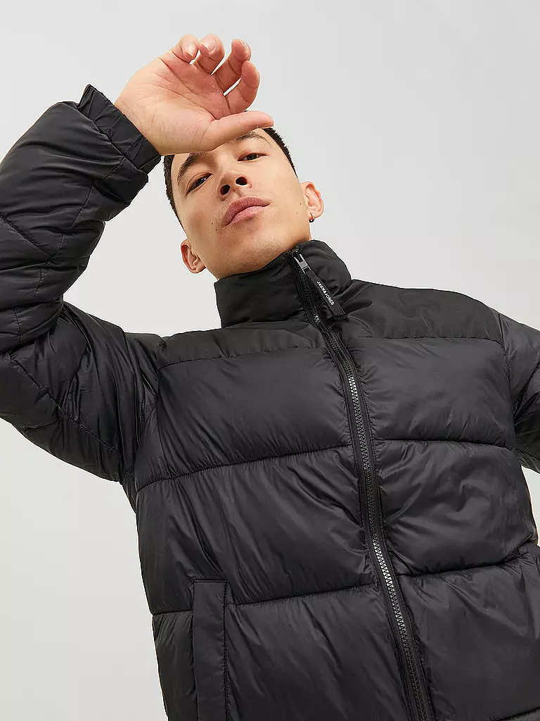 JACK & JONES Steppjacke JJETOBY schwarz