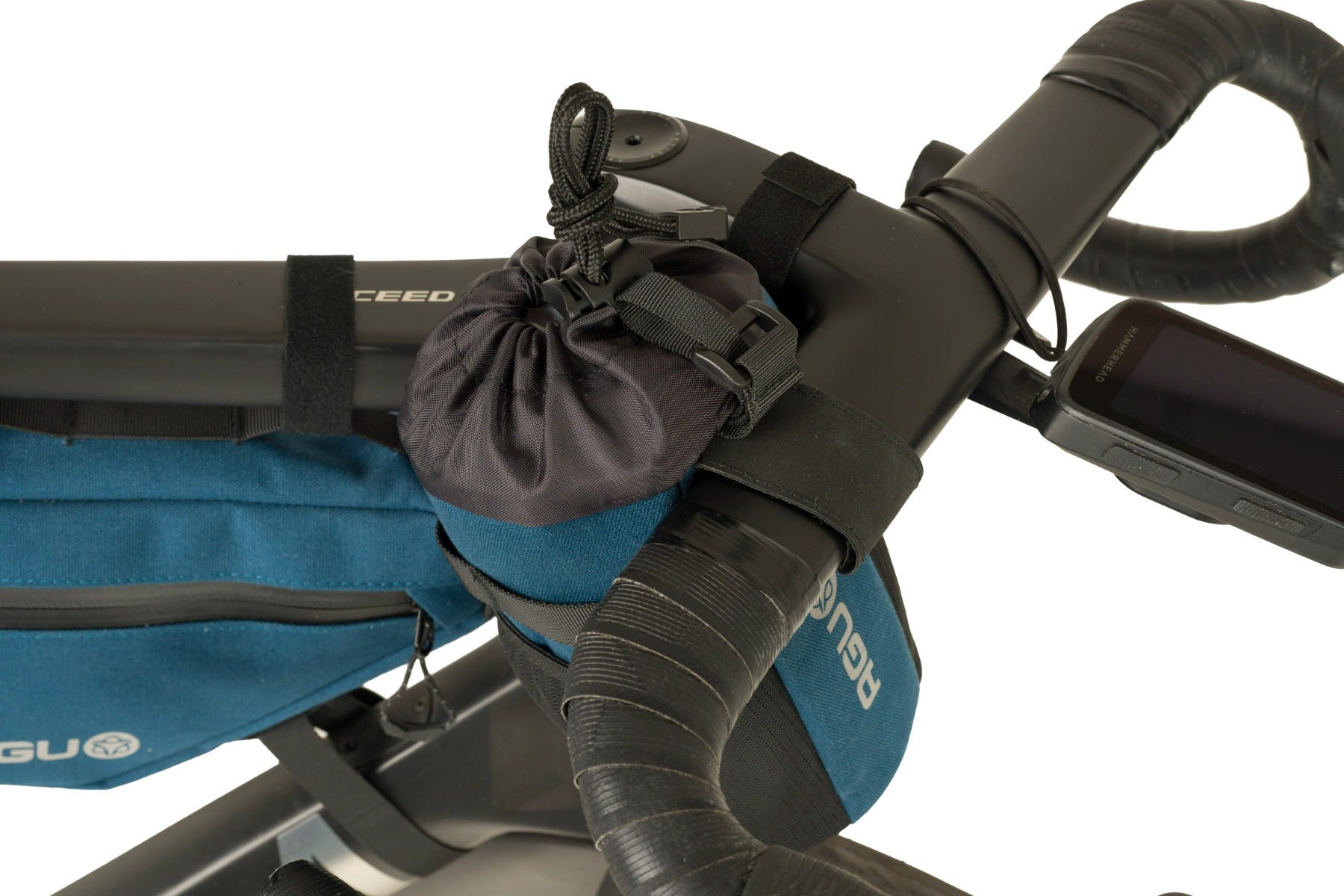 AGU Snack-Pack Venture stuurtas - Steel Blue