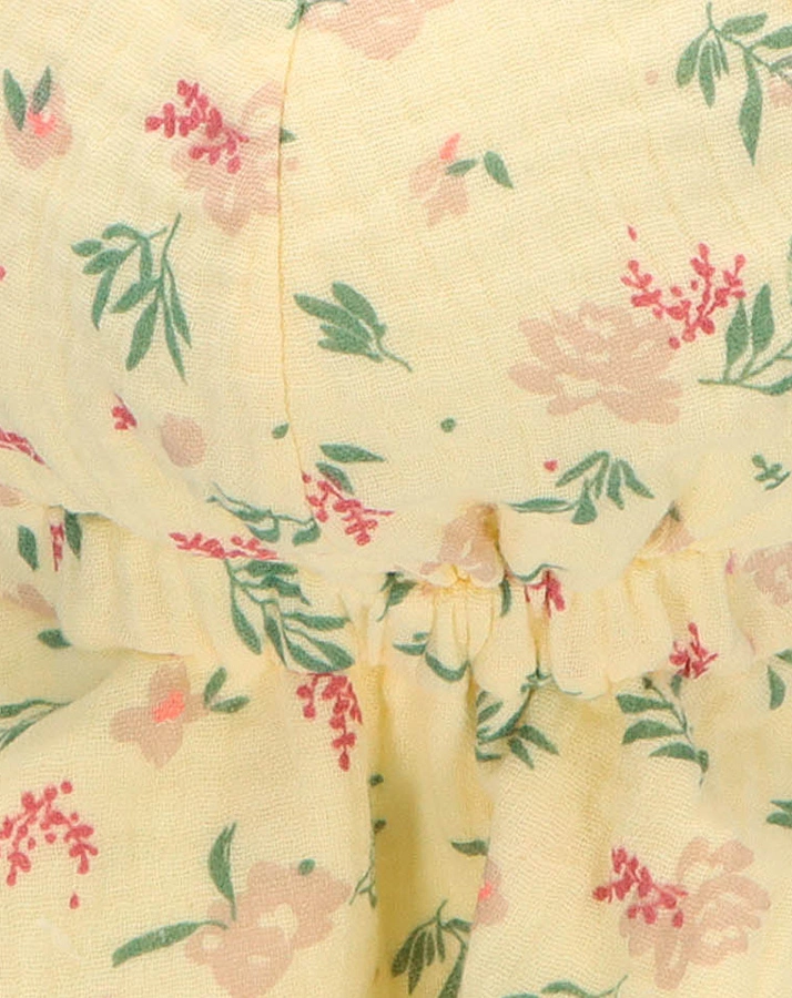 Musselin-Flapper LEAVES in vanille