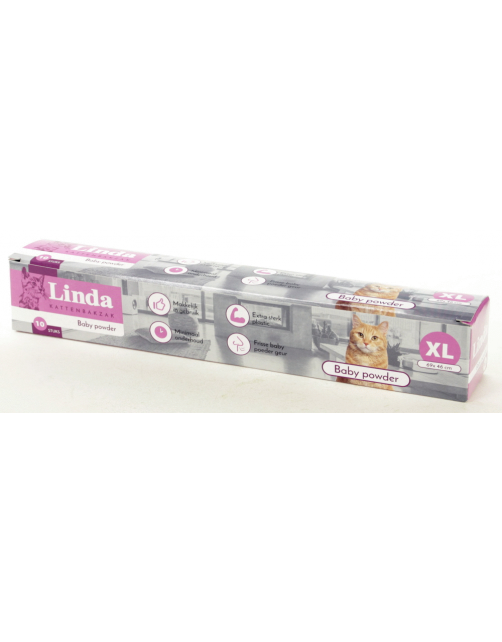 Linda Kattenbakzak Babypowder - Kattenbakaccessoires
