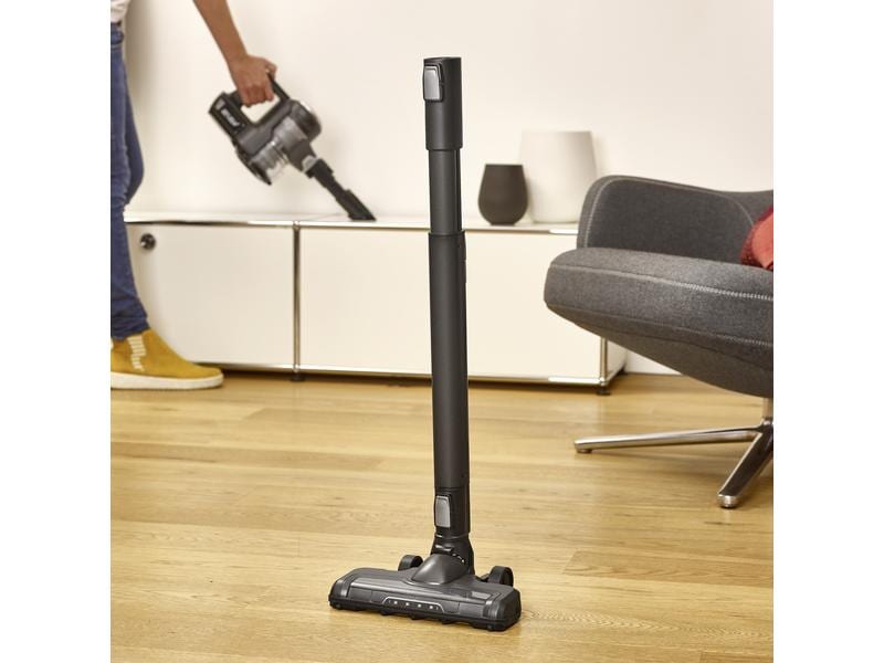 Severin Akku-Hand- und Stielsauger HV7155 Schwarz Kabelloser Hand- und Besenstaubsauger