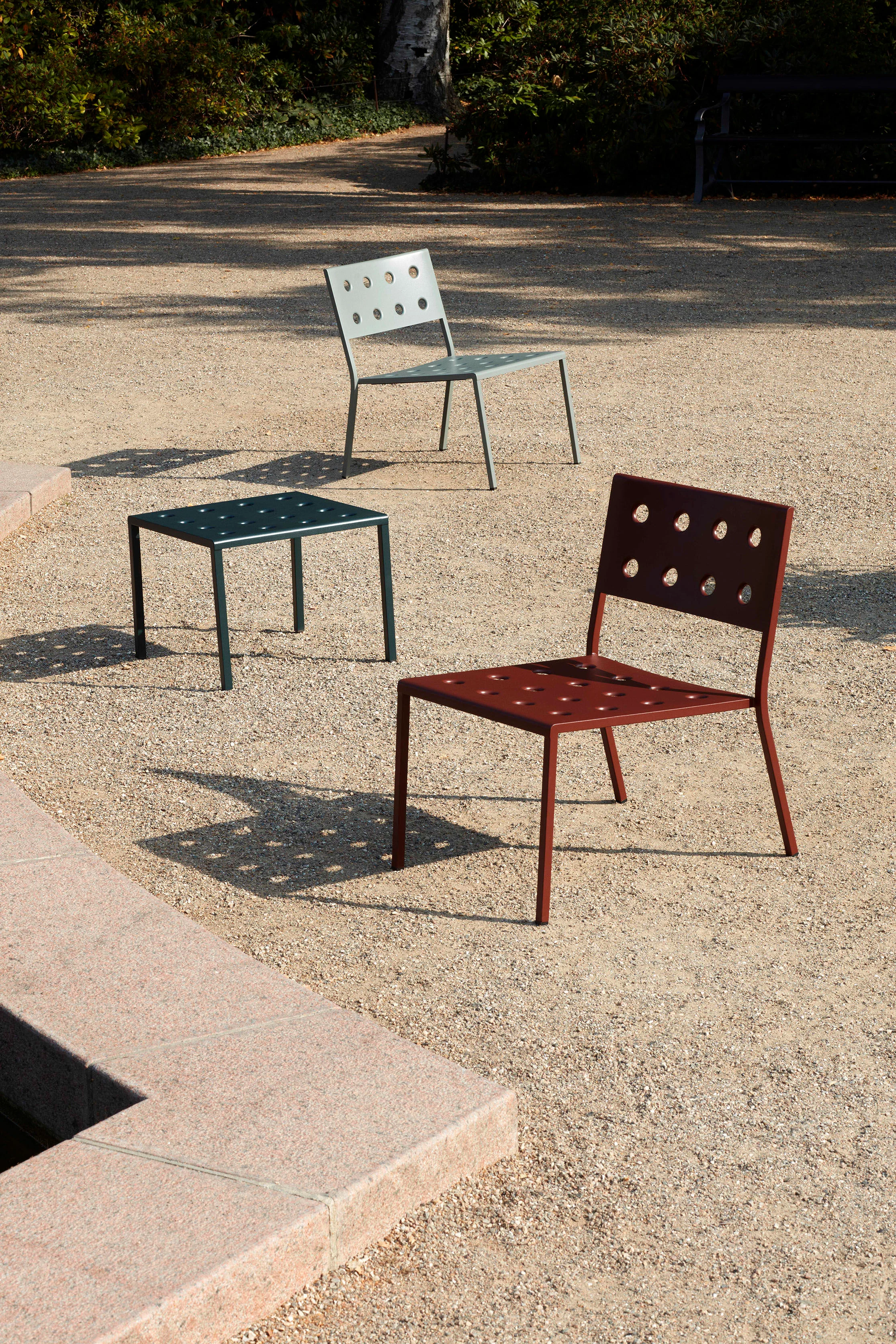 BALCONY - Table basse métal | Noir