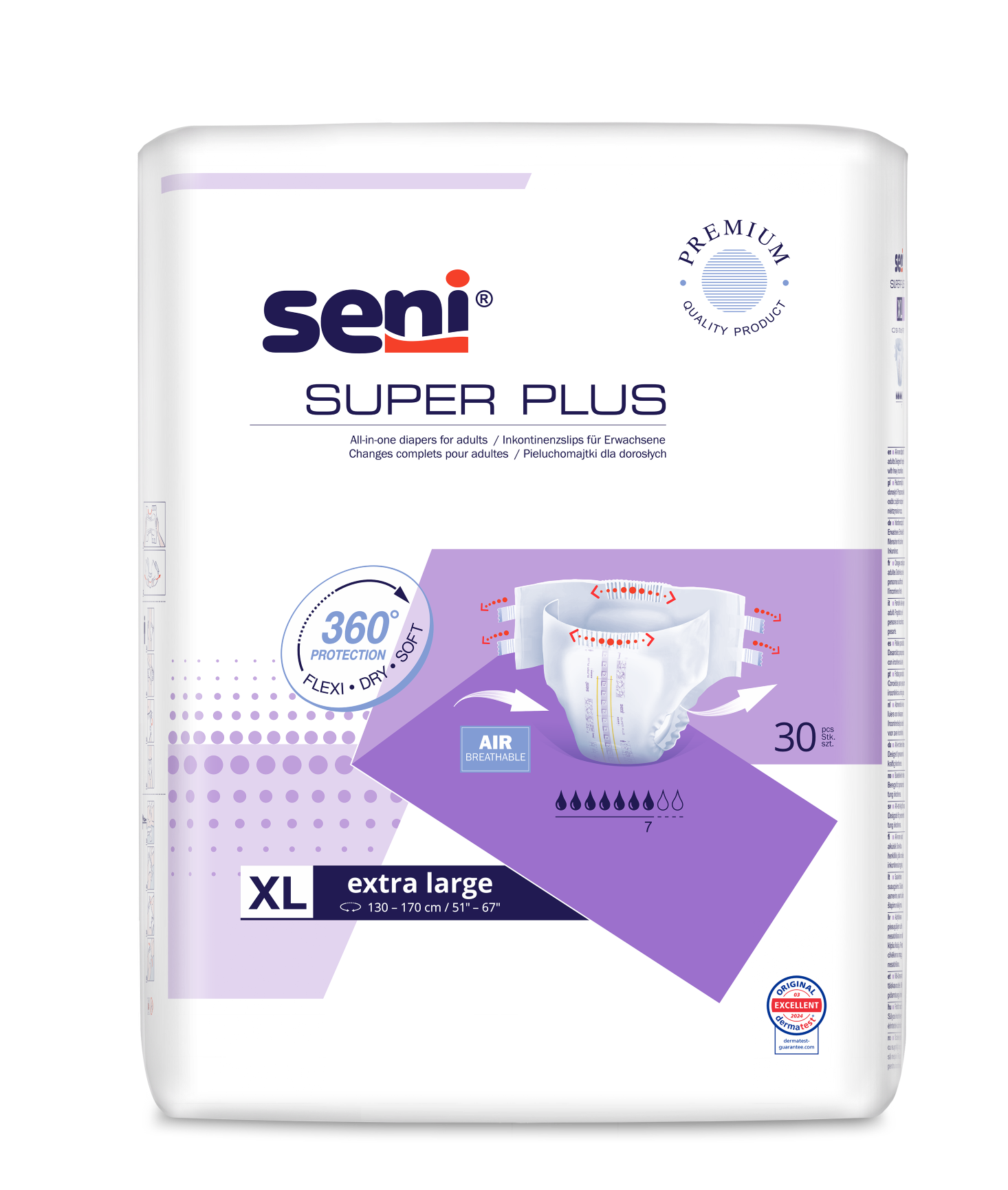 Seni Super Plus<br>30 Stück, Beutel, XL
