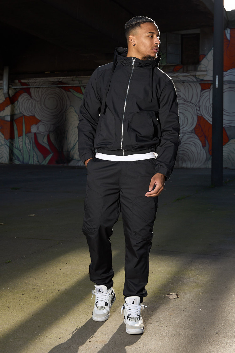 Ensemble 2 pièces veste + jogging noir