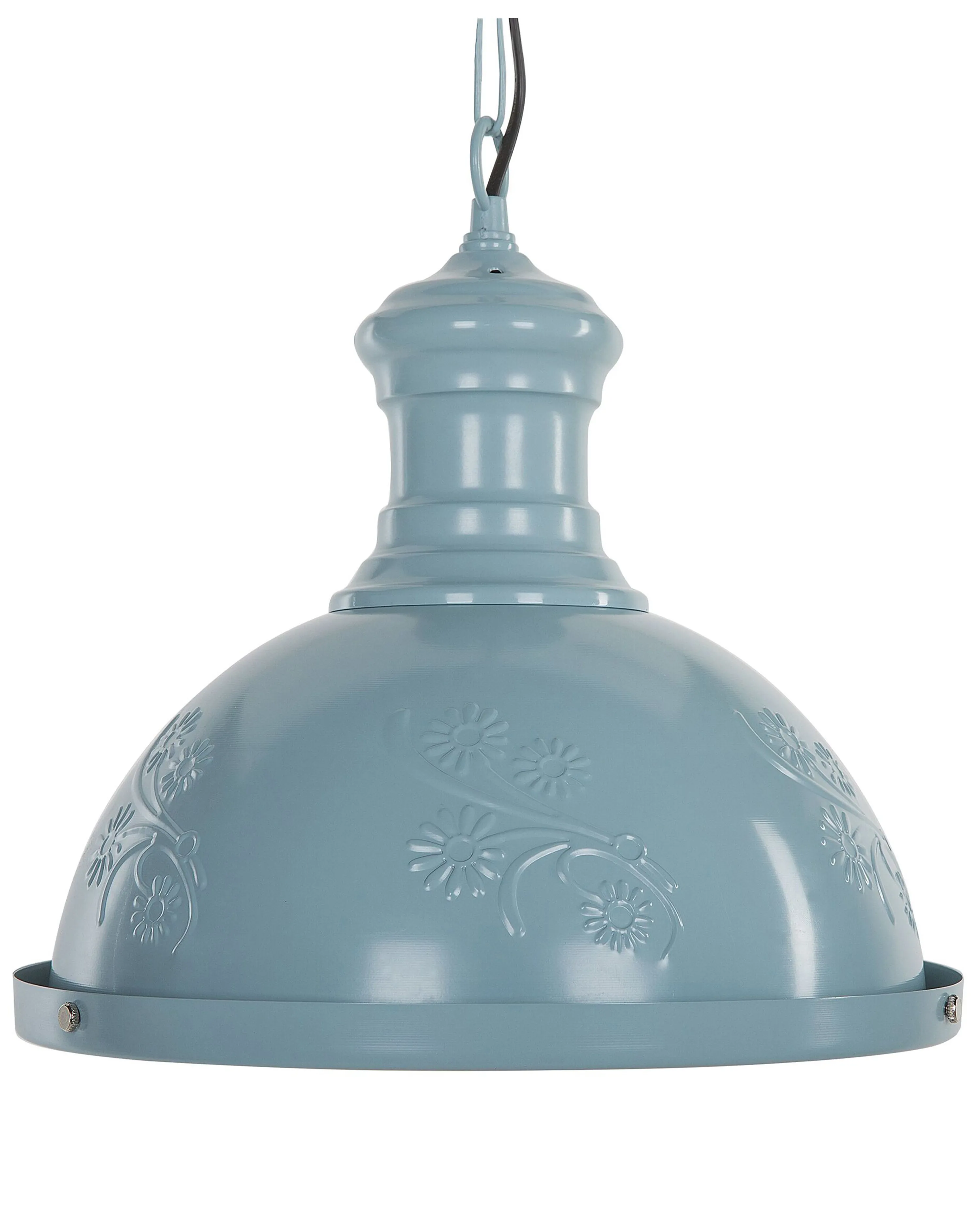 Hanglamp DIDESSA Metaal Blauw