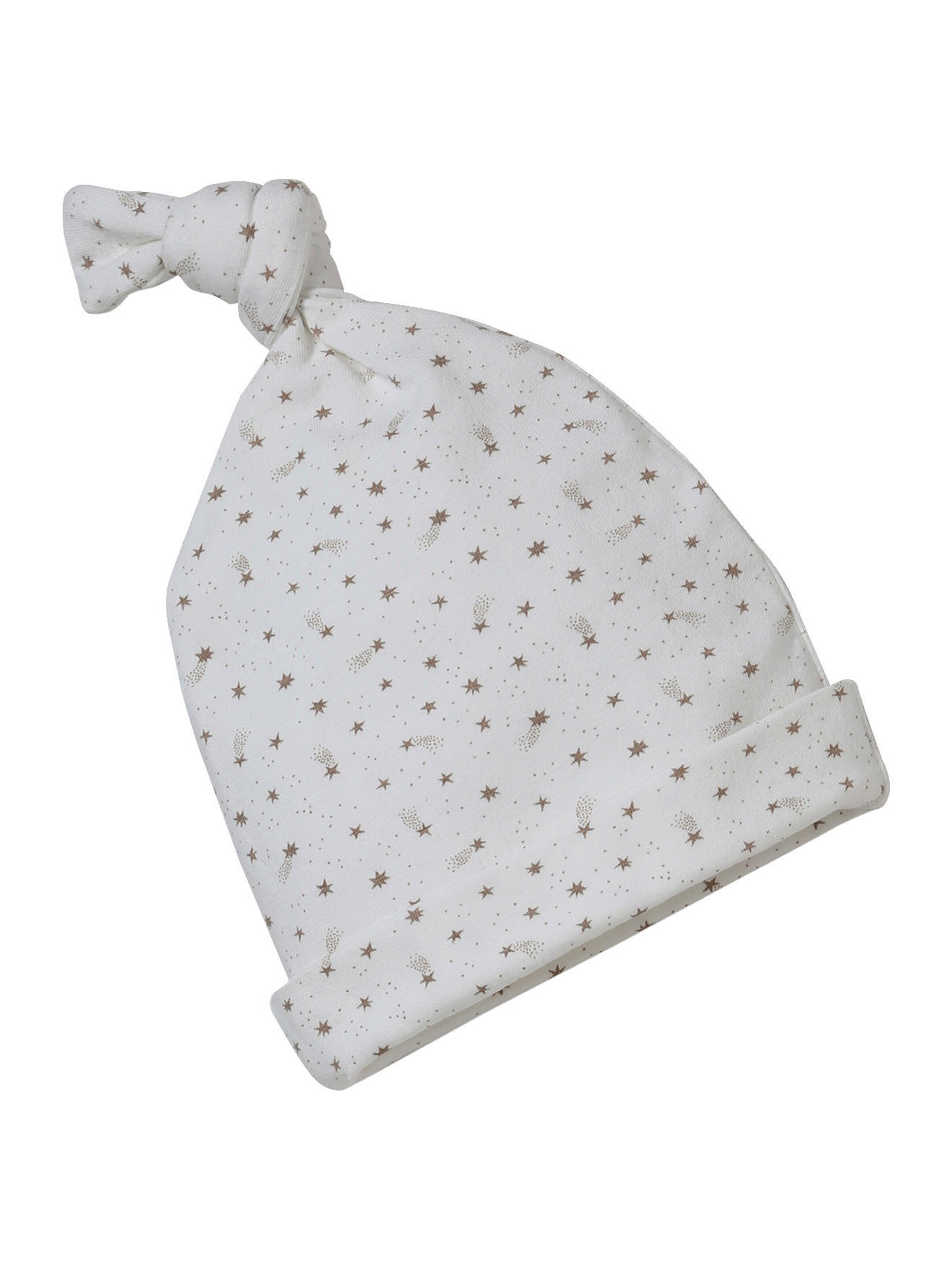 Vertbaudet Mädchen Baby-Set: Mütze, Fäustlinge & Halstuch in Beutel wollweiß