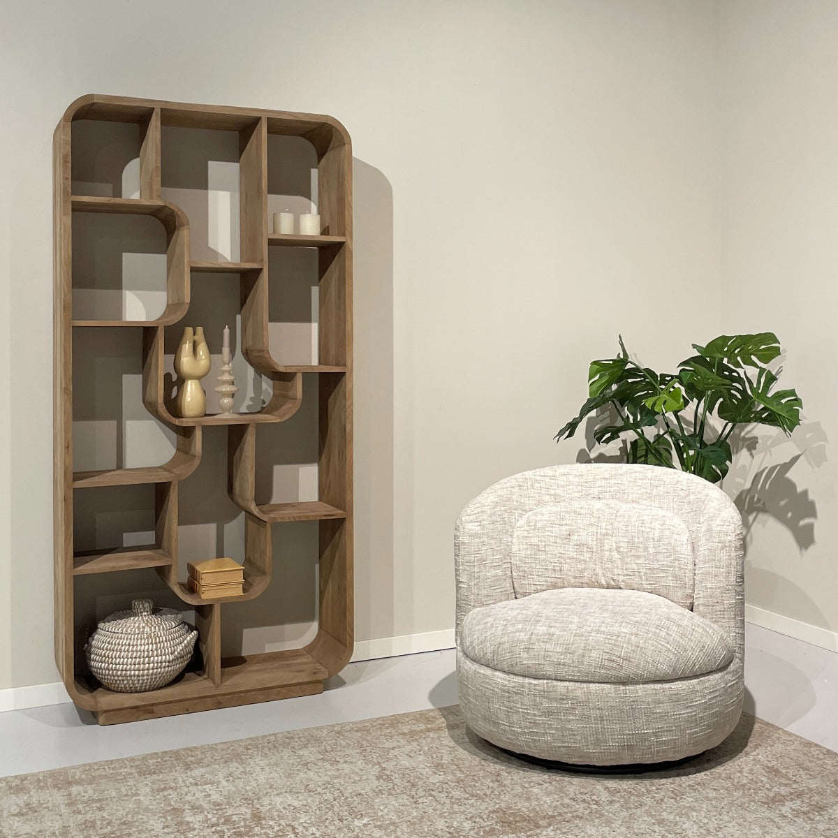 Brix - Logan stellingkast - almond