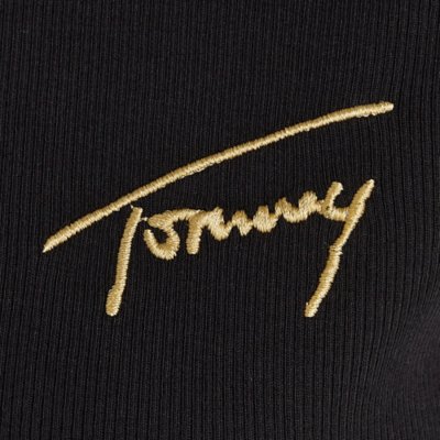 Tee-shirt à manches courtes femme Tjwby Gold Signature TOMMY HILFIGER