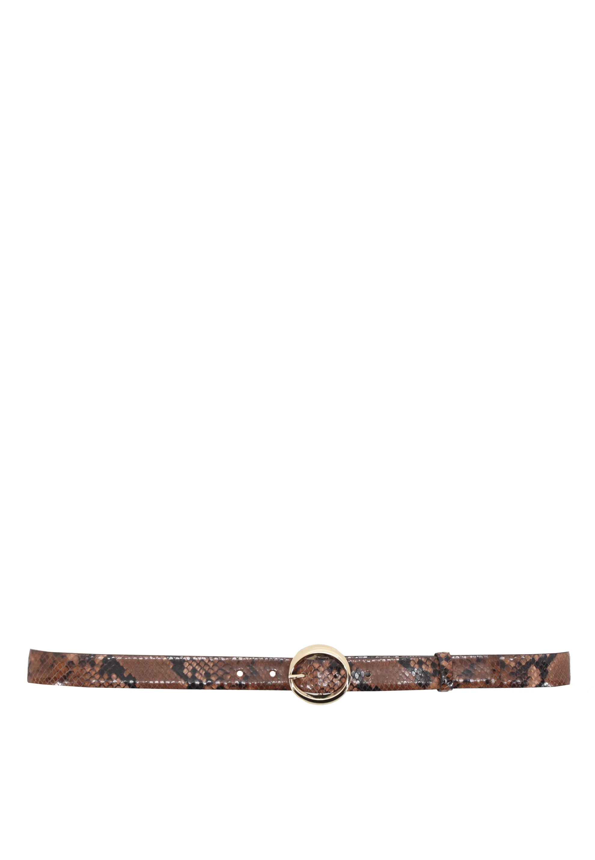 Belt Leather phyton embossed Standard
