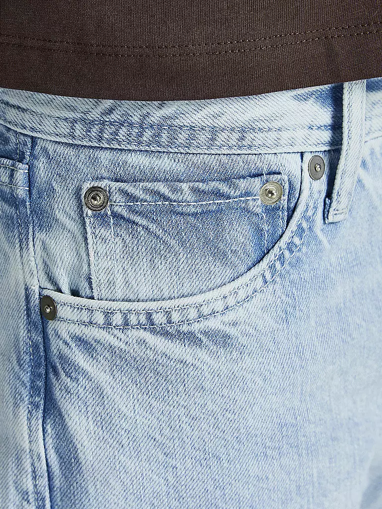 JACK & JONES Jeans Relaxed Fit JJICHRIS JJORIGINAL blau