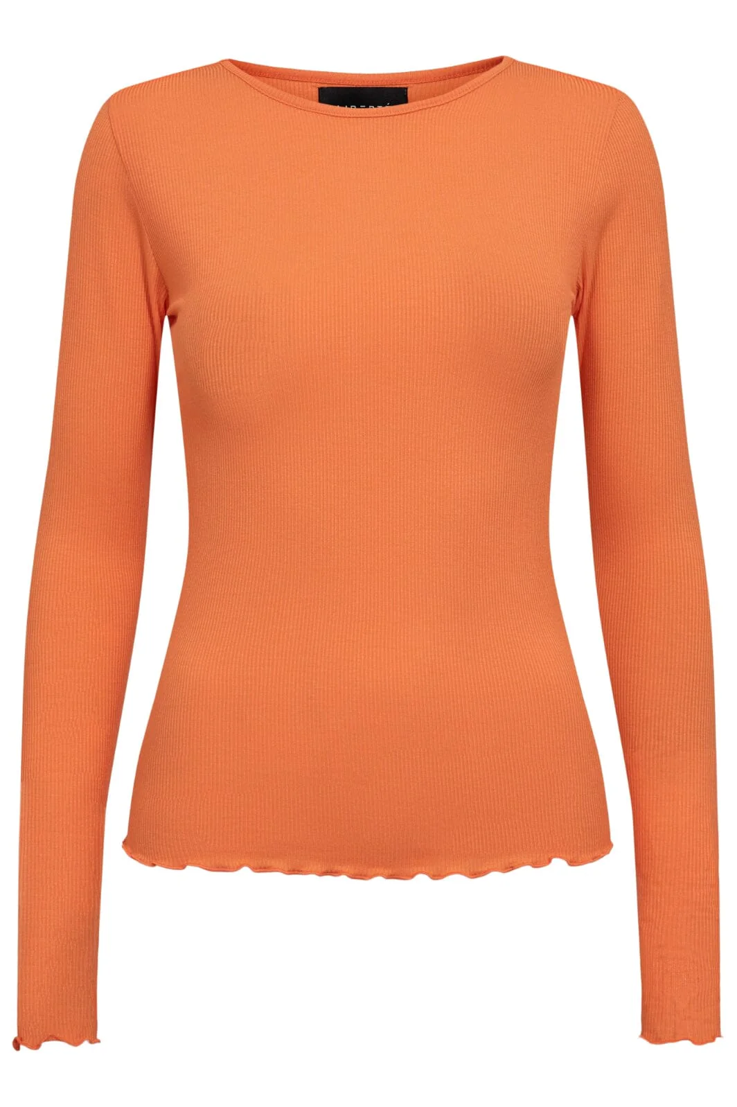 Liberte Natalia Ls Round Neck Blouse mandarin