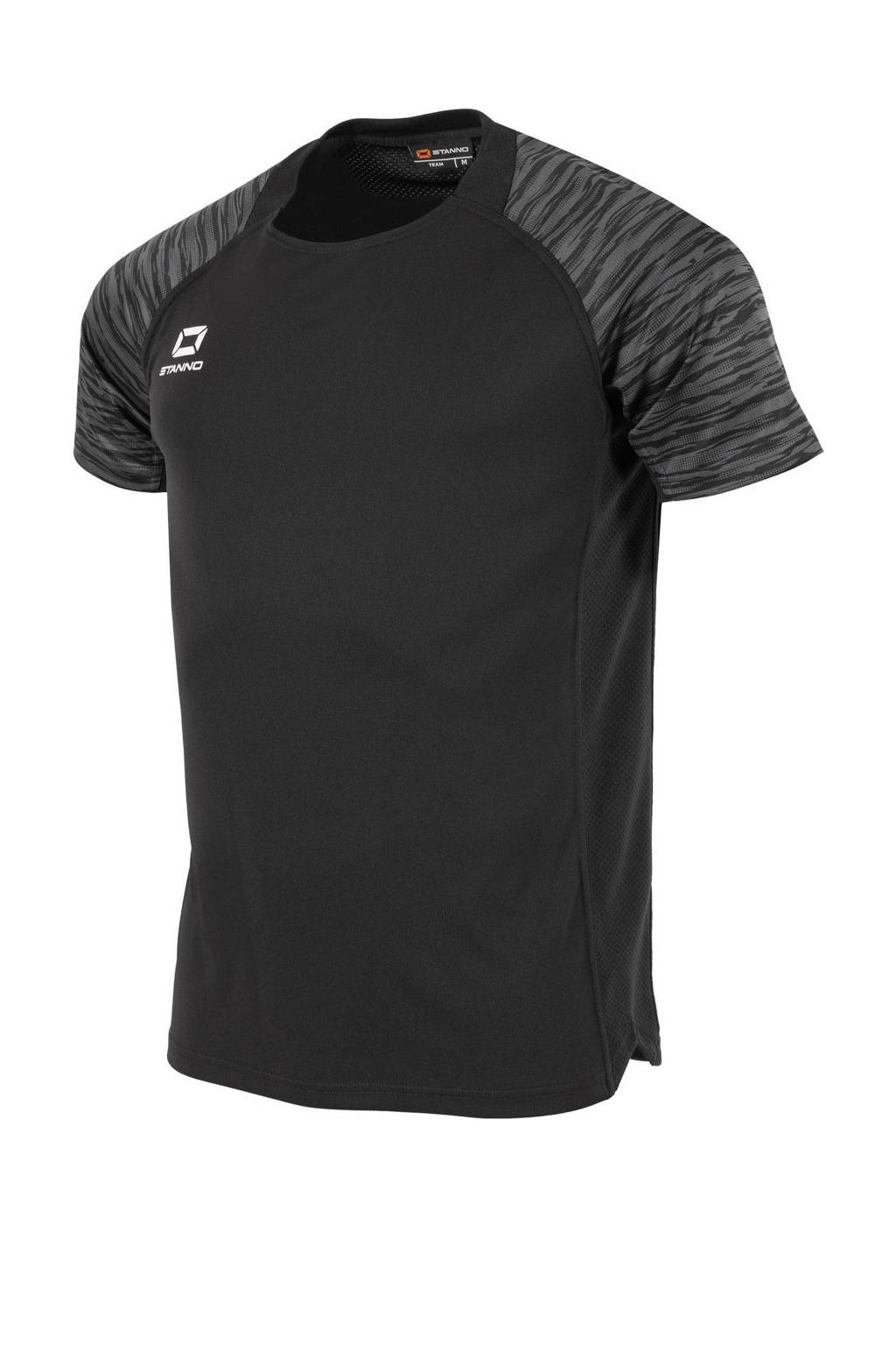 Stanno Junior voetbalshirt Bolt zwart