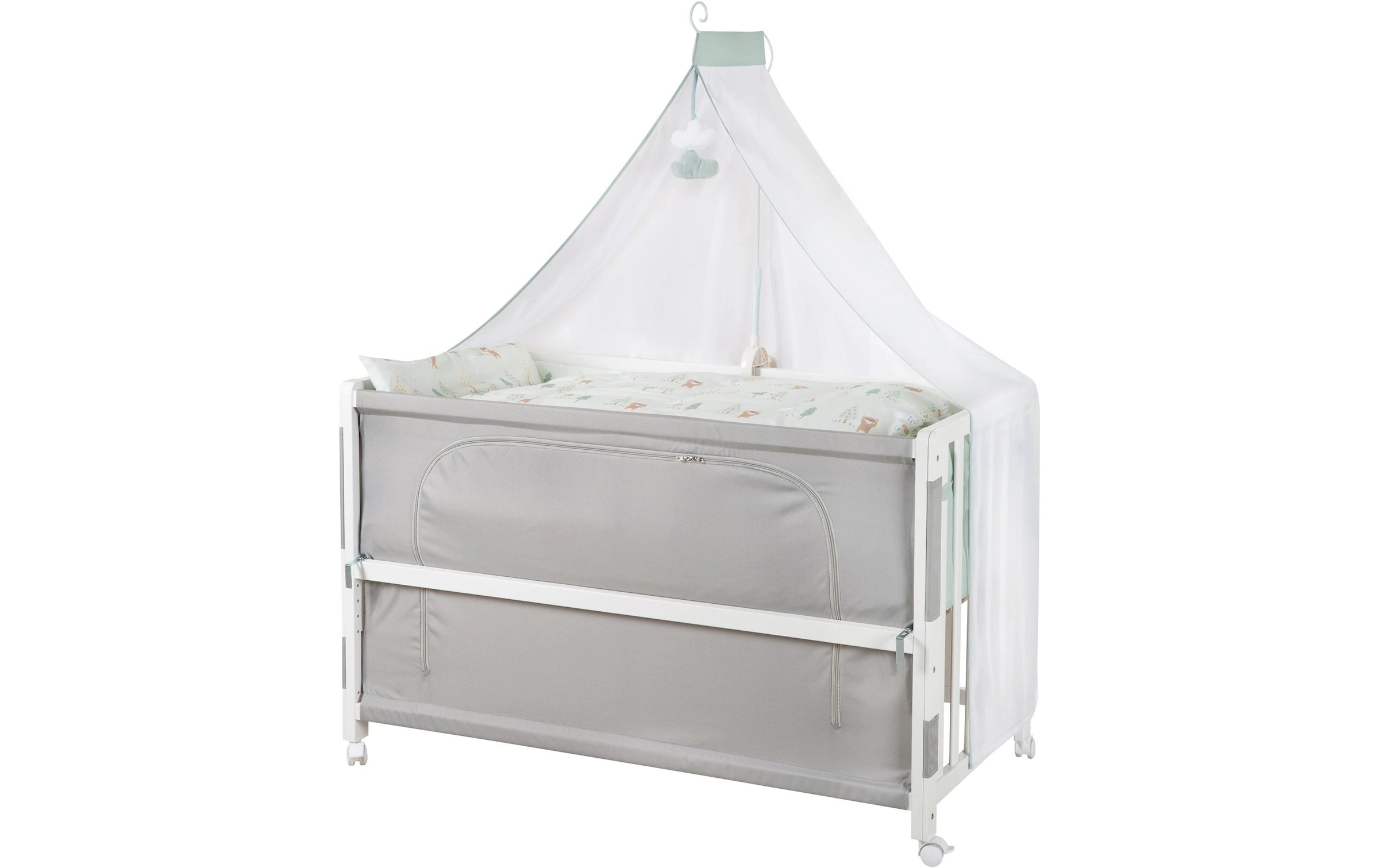 roba® Beistellbett »Room Bed, Woodland Buddies 60 x 120 cm«
