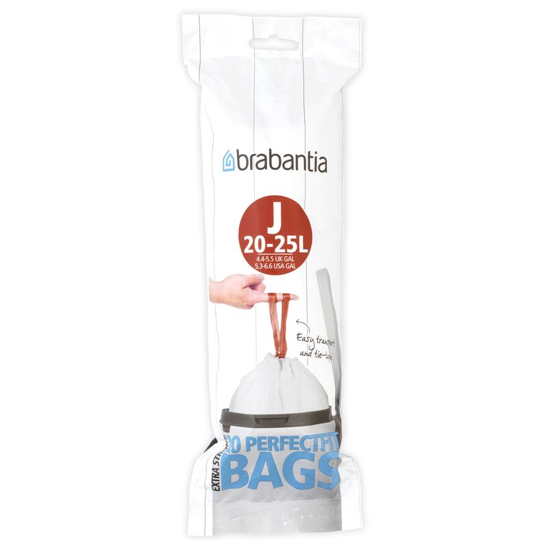 Brabantia Abfallsäcke PerfectFit, J, 25 l, 20 Stück