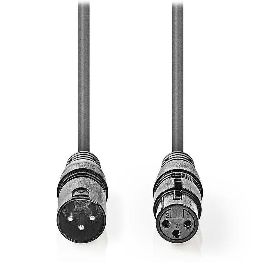 Nedis câble XLR symétrique - 5 m