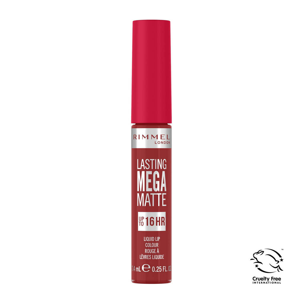Rommel Londen Lasting mega Matte liquid lipLasting Mega Matte Liquid Lip lipgloss - 500 Fire Starter