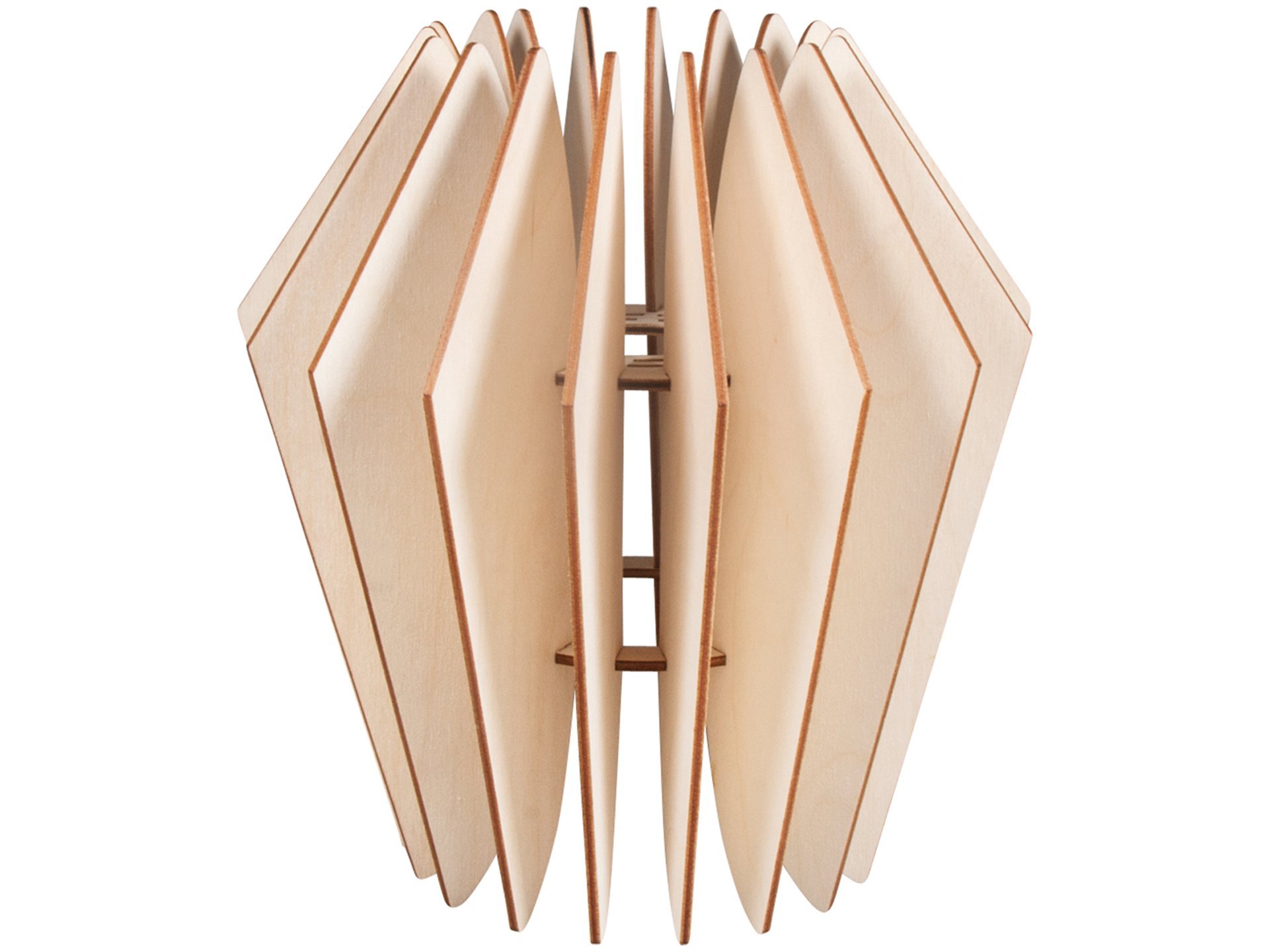 Holzbausatz Lampenschirm für E27, Kopenhagen