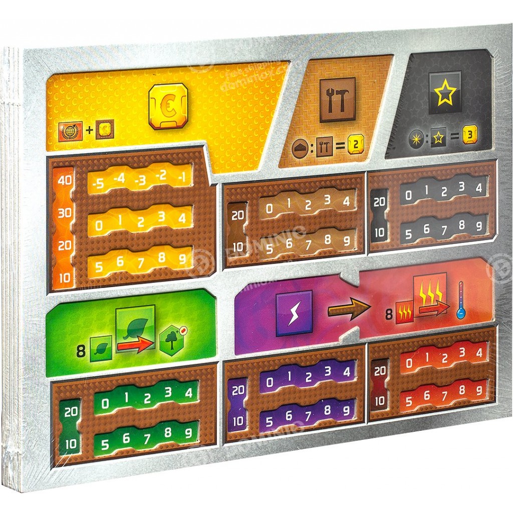 Terraforming Mars : Deluxe Playerboards