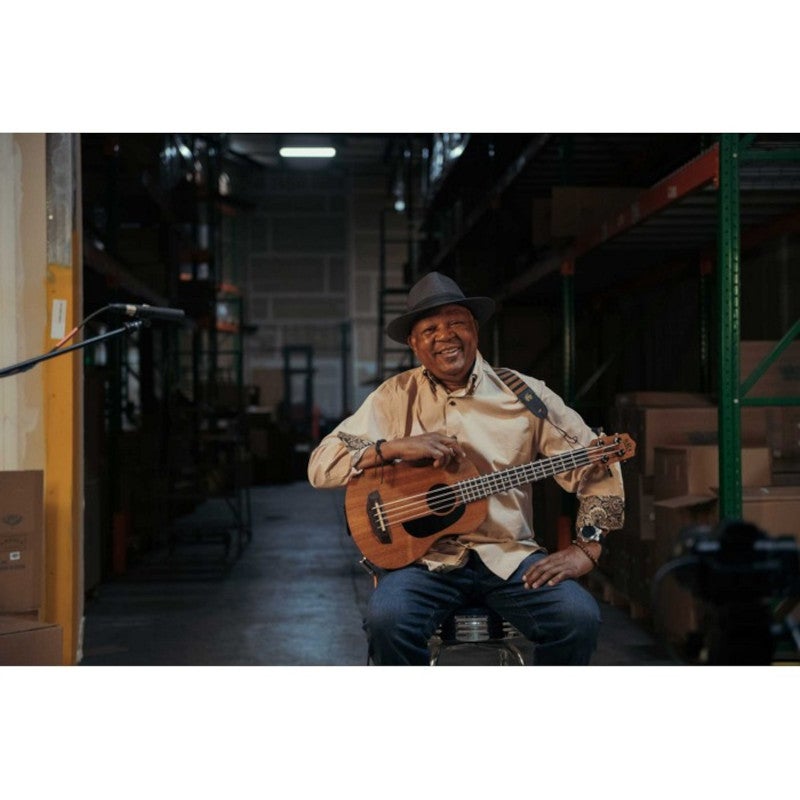 Kala U-Bass Bakithi Kumalo Signature Fretted elektrisch-akoestische bas ukelele met gigbag