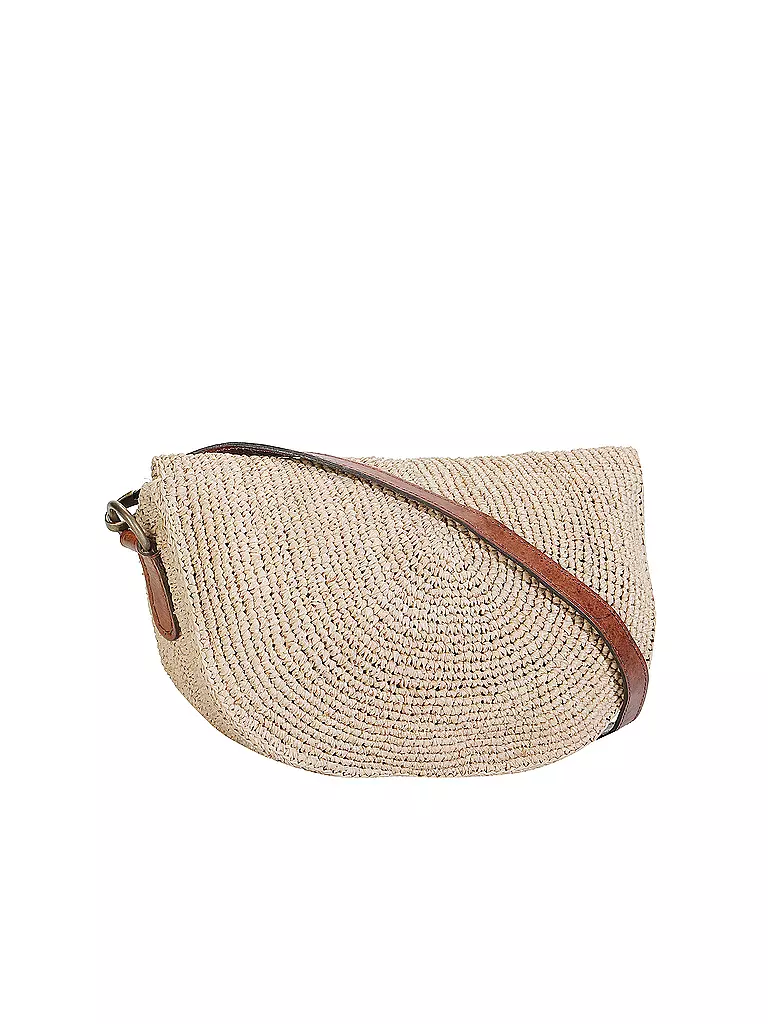 IBELIV Strohtasche - Mini Bag TIAKO beige