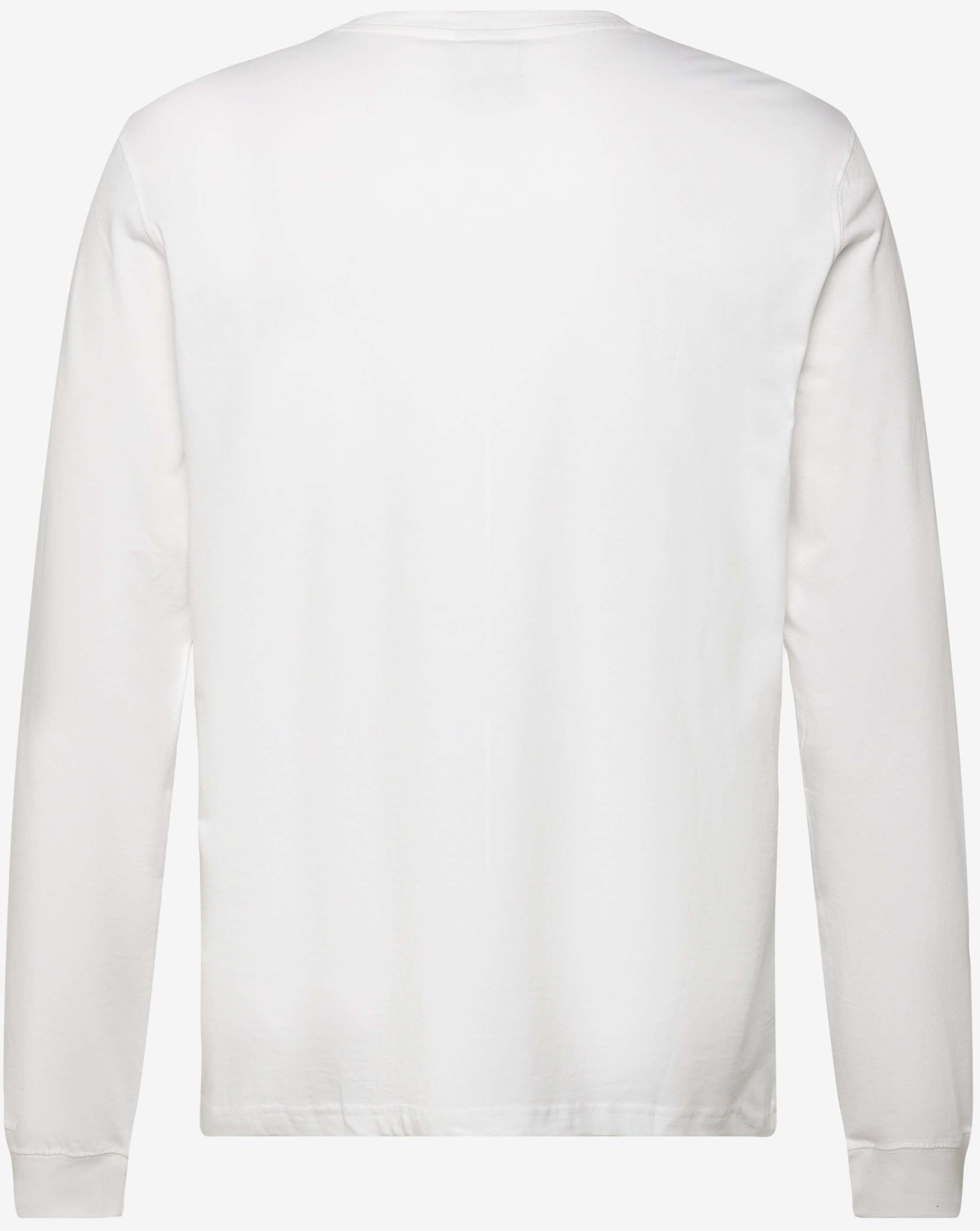 ICONS Crewneck Long Sleeve Tee Herre White